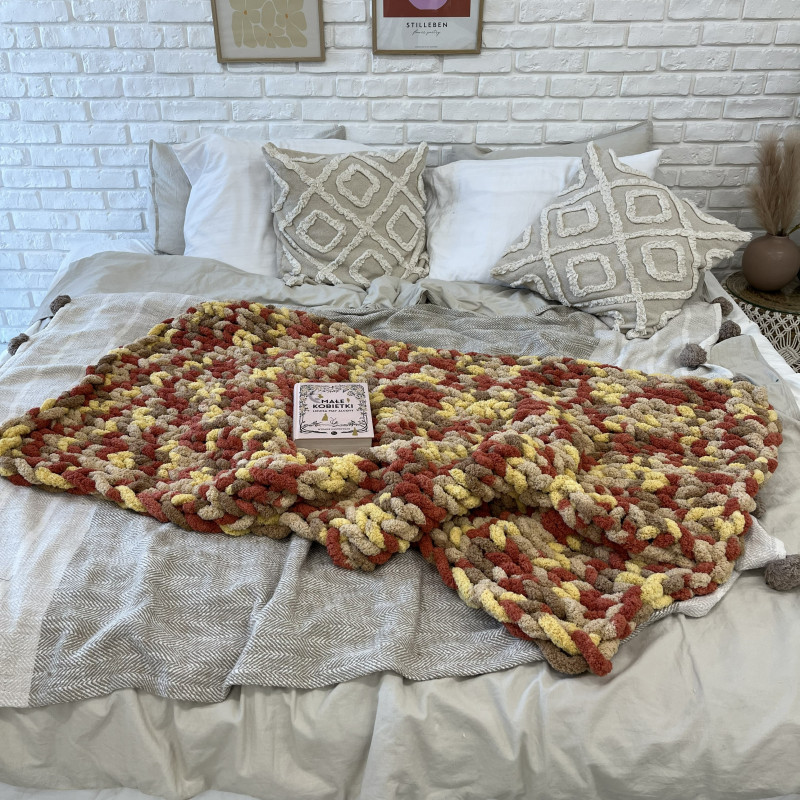 Włóczka chenille standard kolor nr 4 - 230g - produkt wyplatamy.pl 2