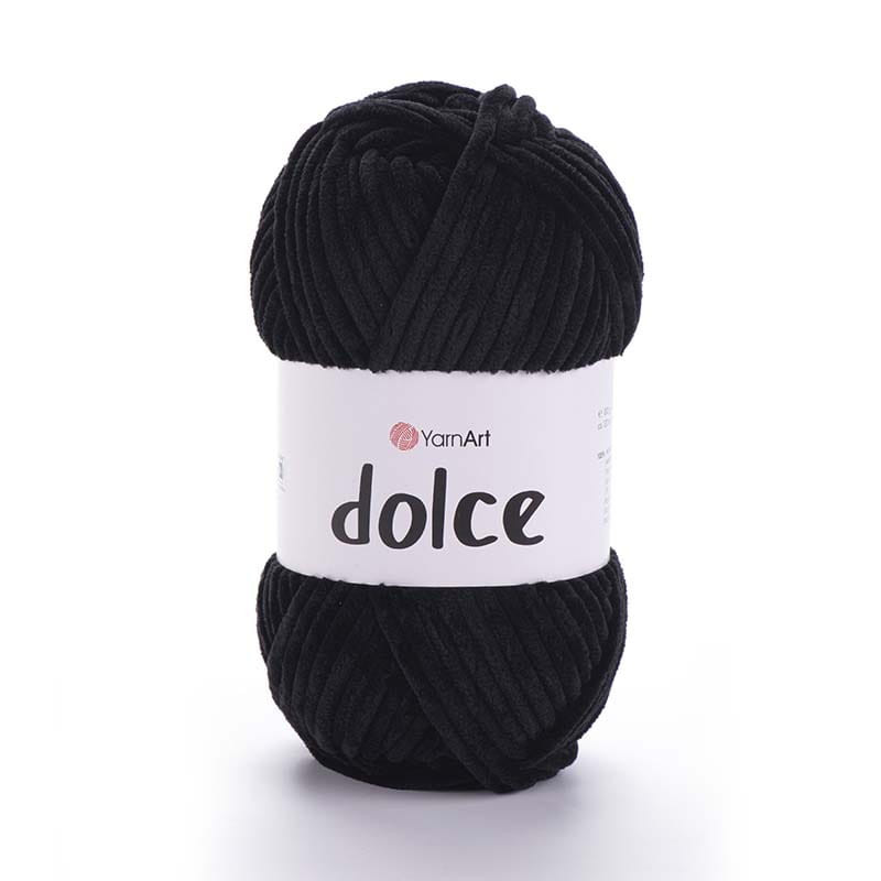 Włóczka YarnArt Dolce 742 czarny - produkt wyplatamy.pl 1