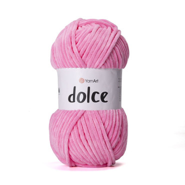 Włóczka YarnArt Dolce 858 cukierkowy róż