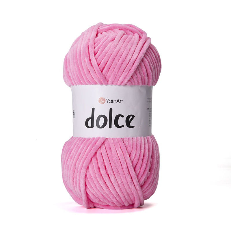 Włóczka YarnArt Dolce 858 cukierkowy róż - produkt wyplatamy.pl 1