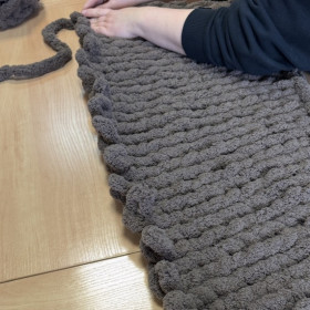 Włóczka chenille standard kolor nr 7 - 230g - produkt 2