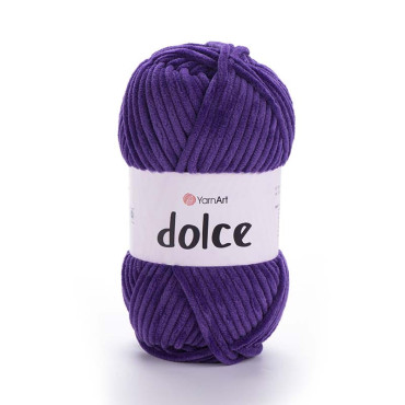 Włóczka YarnArt Dolce 792 ciemny fiolet