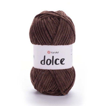 Włóczka YarnArt Dolce 791 czekoladowy