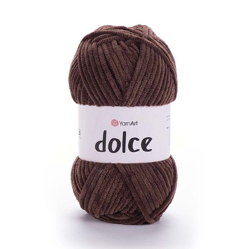Włóczka YarnArt Dolce 791 czekoladowy - produkt wyplatamy.pl 1