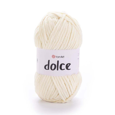 Włóczka YarnArt Dolce 783 jasny kremowy