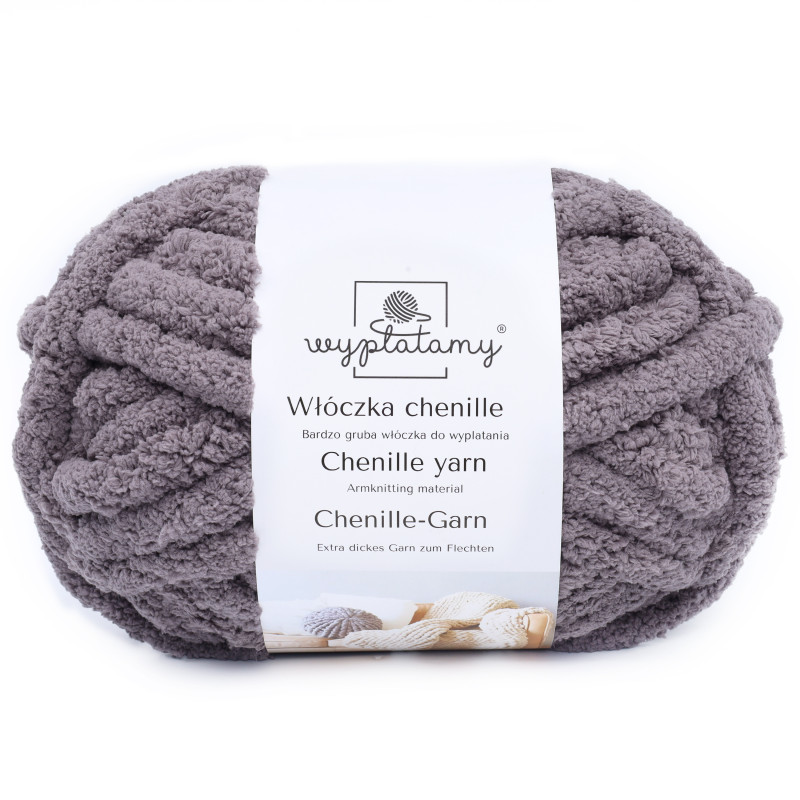 Włóczka chenille standard kolor nr 7 - 230g - produkt wyplatamy.pl 1