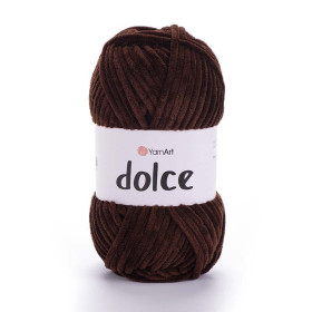 Włóczka YarnArt Dolce 775 ciemny brąz