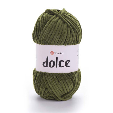 Włóczka YarnArt Dolce 772 oliwkowy