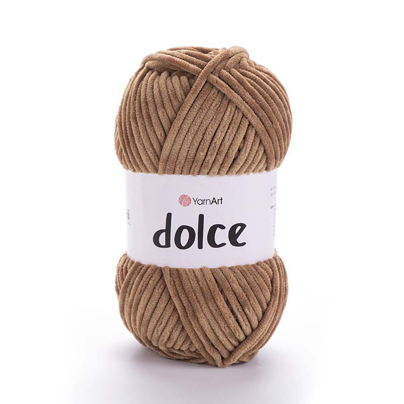 Włóczka YarnArt Dolce 765 brązowy - produkt wyplatamy.pl 1