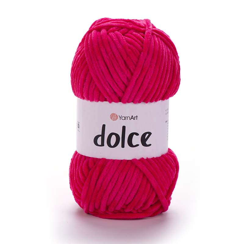Włóczka YarnArt Dolce 759 intensywny róż - produkt wyplatamy.pl 1