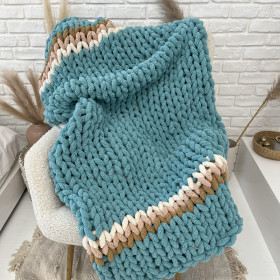 Włóczka chenille standard kolor nr 9 - 230g - produkt 2