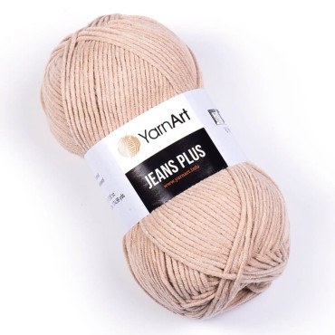 Włóczka YarnArt Jeans Plus 87 cappucino