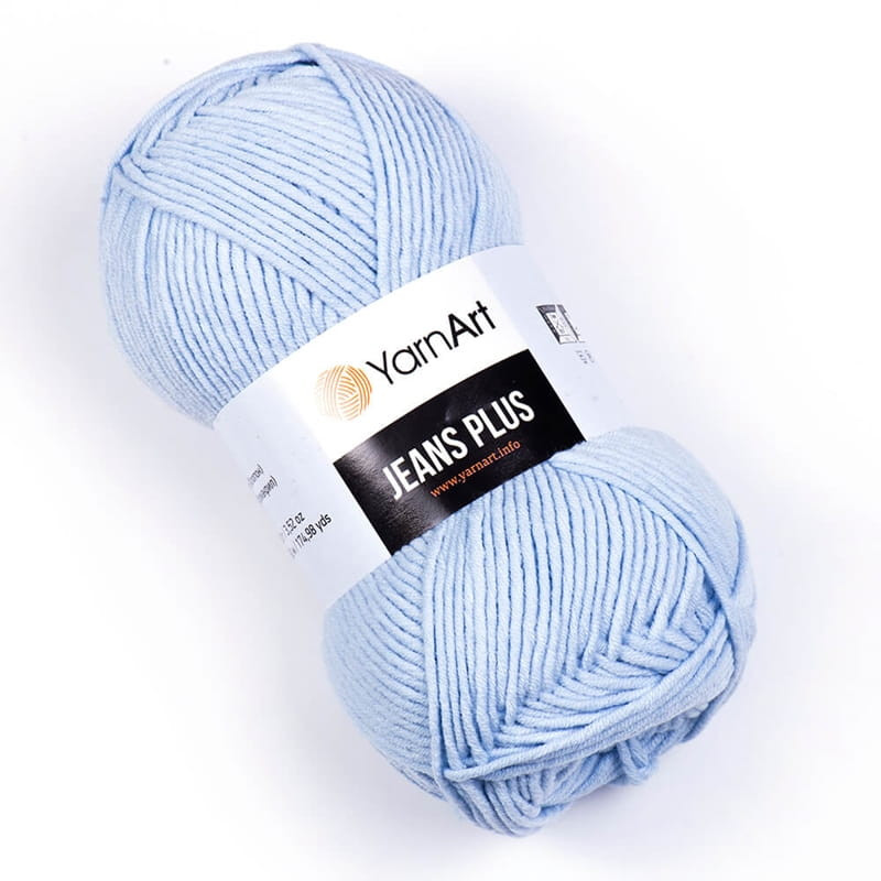 Włóczka YarnArt Jeans Plus 75 błękit - produkt wyplatamy.pl 1