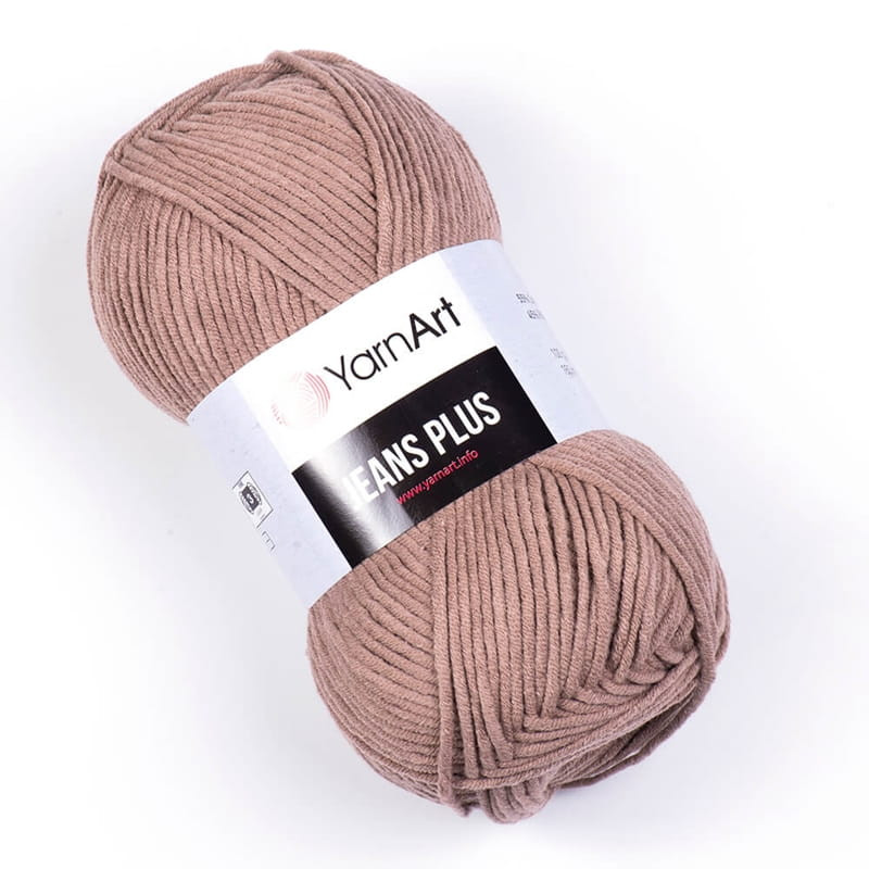 Włóczka YarnArt Jeans Plus 71 jany brąz - produkt wyplatamy.pl 1