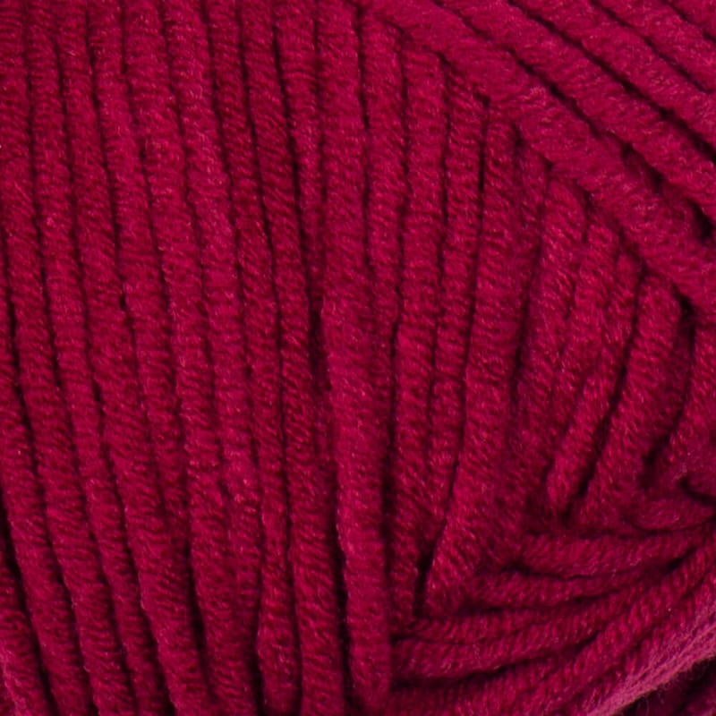 Włóczka YarnArt Jeans Plus 66 bordo - produkt wyplatamy.pl 2