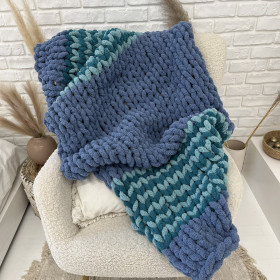 Włóczka chenille standard kolor nr 12 - 230g - produkt 2