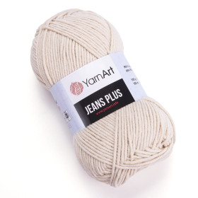Włóczka YarnArt Jeans Plus 05 jasny beż