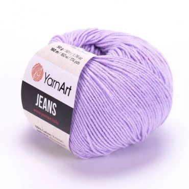 Włóczka YarnArt Jeans 89 liliowy