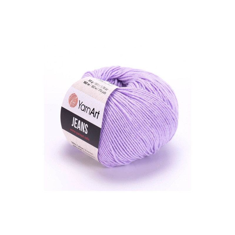 Włóczka YarnArt Jeans 89 liliowy - produkt wyplatamy.pl 1