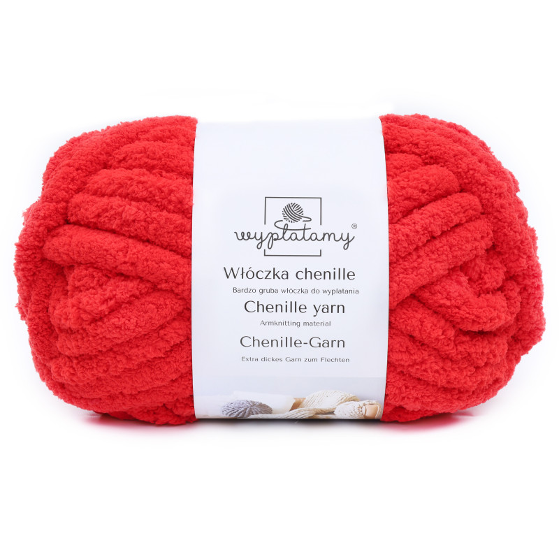 Włóczka chenille standard kolor nr 14 - 230g - produkt wyplatamy.pl 1