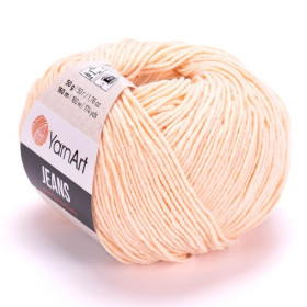 Włóczka YarnArt Jeans 73 brzoskwiniowy