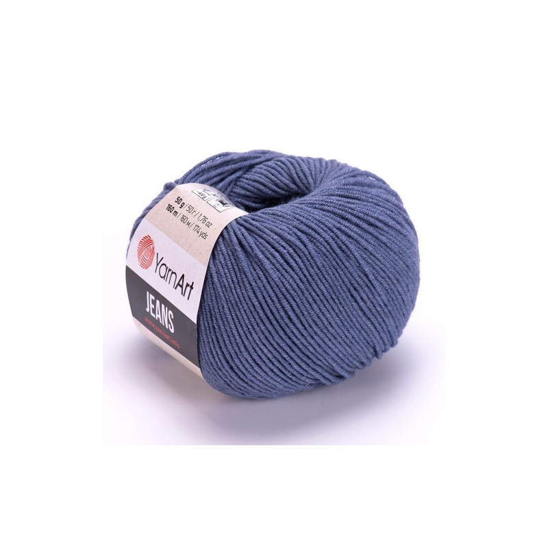Włóczka YarnArt Jeans 68 szaro-niebieski - produkt wyplatamy.pl 1