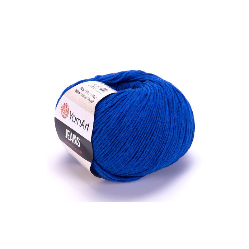 Włóczka YarnArt Jeans 47 chabrowy - produkt wyplatamy.pl 1