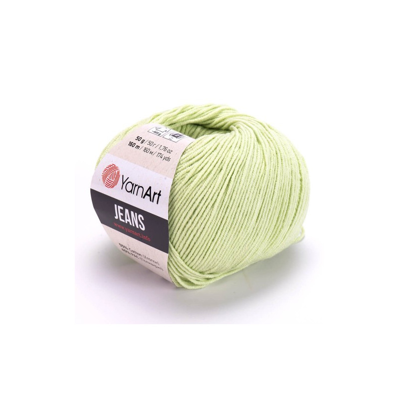 Włóczka YarnArt Jeans 11 pistacjowy - produkt wyplatamy.pl 1