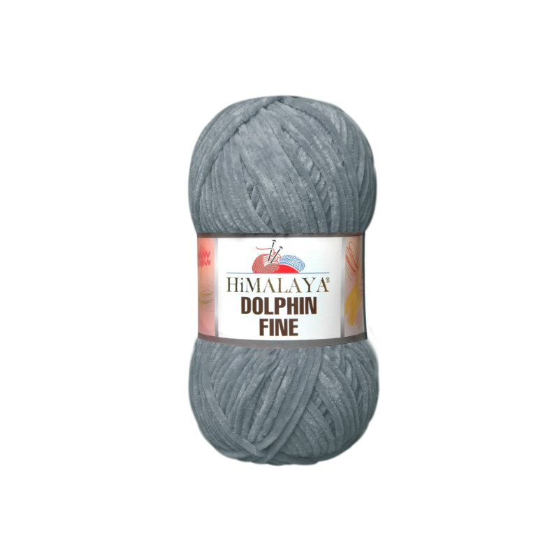 Włóczka Himalaya Dolphin Fine 80510 szary - produkt wyplatamy.pl 1