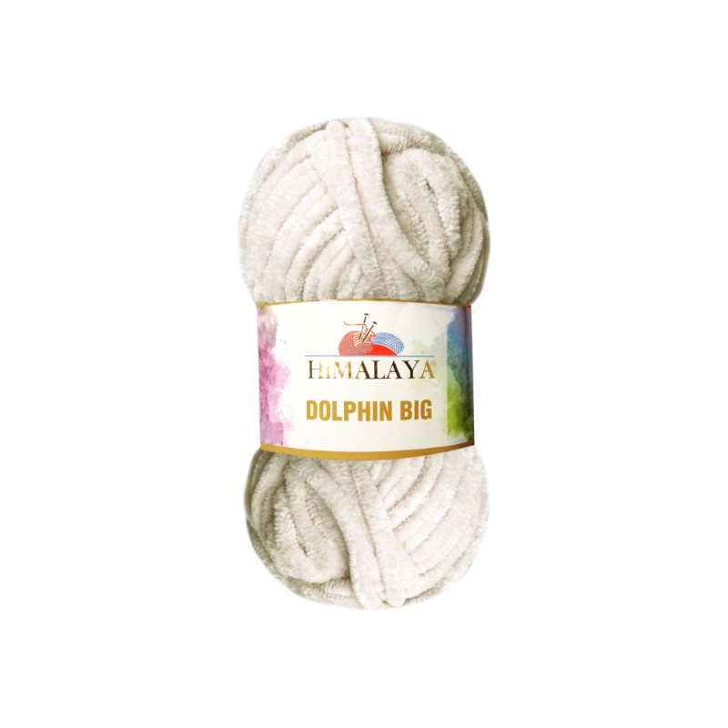 Włóczka Himalaya Dolphin Big 76711 jasny beżowy - produkt wyplatamy.pl 1