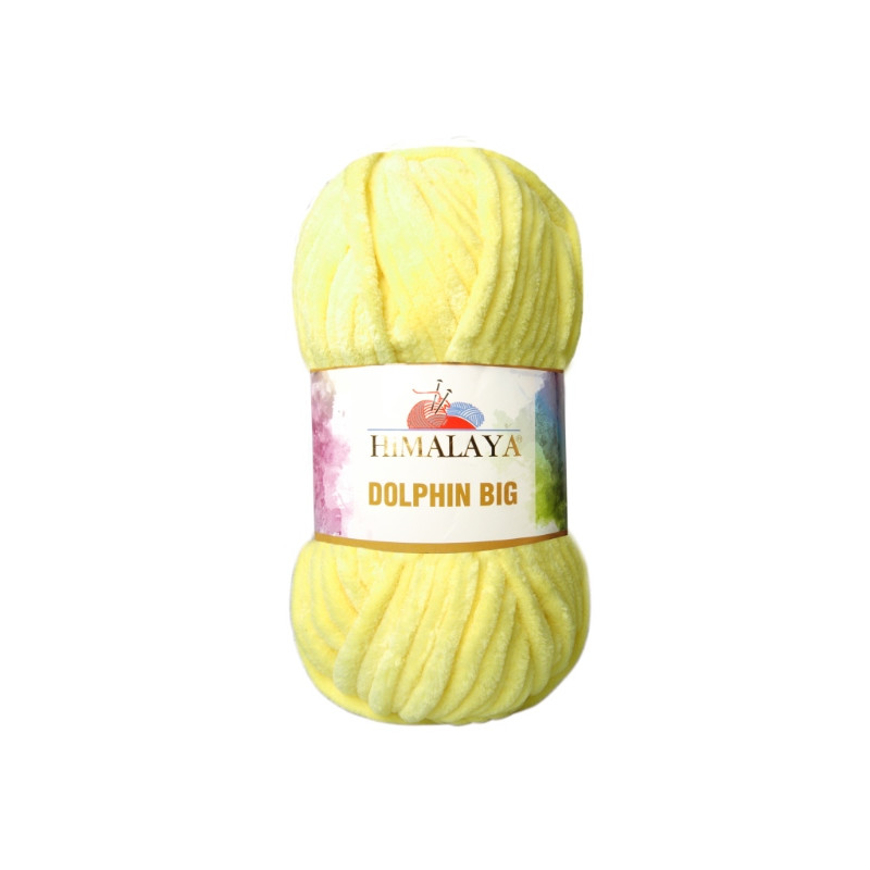 Włóczka Himalaya Dolphin Big 76702 żółty - produkt wyplatamy.pl 1