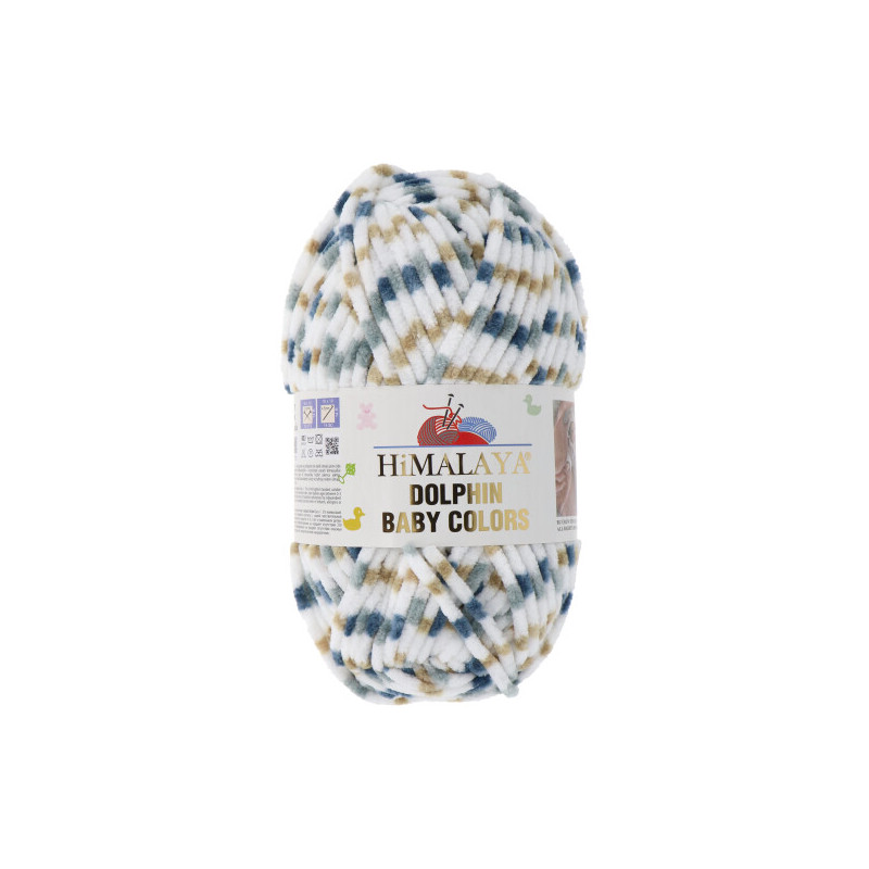 Włóczka Himalaya Dolphin Baby Colors 80423 - produkt wyplatamy.pl 1