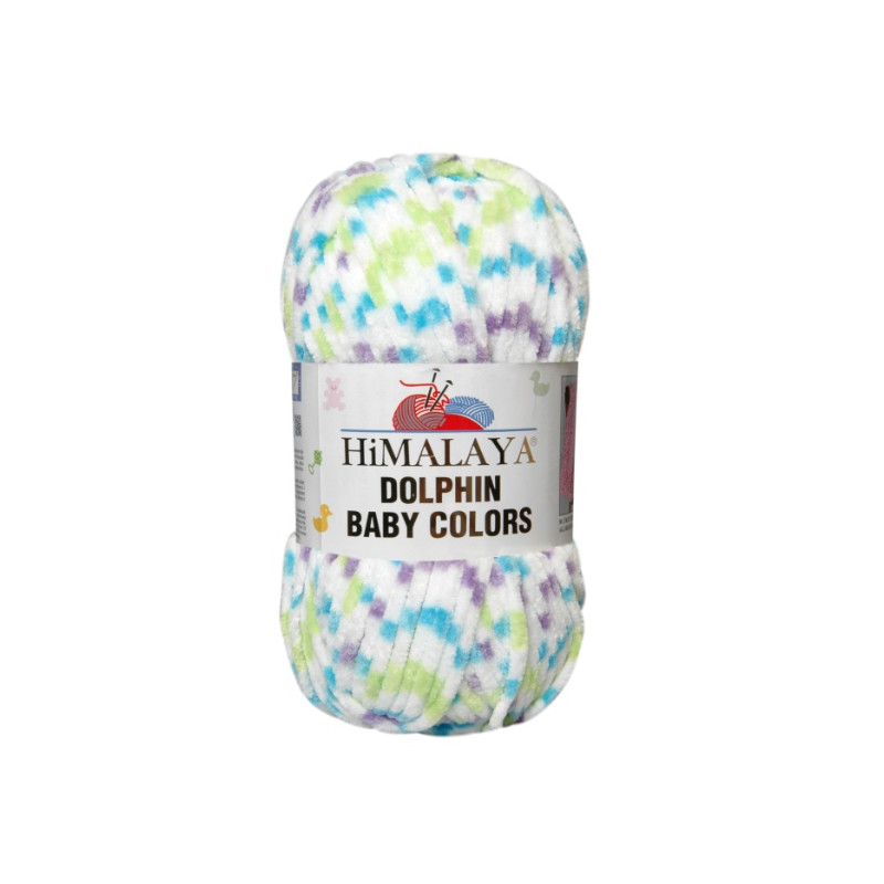 Włóczka Himalaya Dolphin Baby Colors 80422 - produkt wyplatamy.pl 1