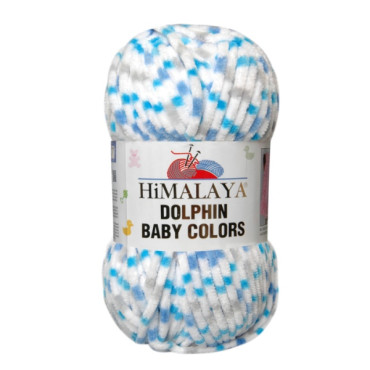Włóczka Himalaya Dolphin Baby Colors 80421