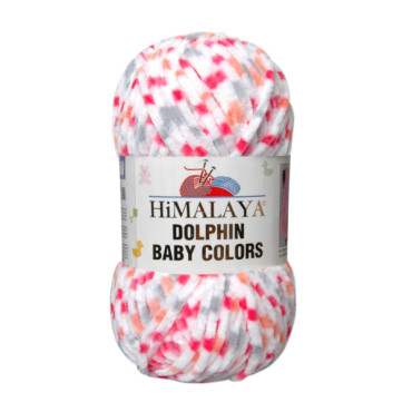 Włóczka Himalaya Dolphin Baby Colors 80420