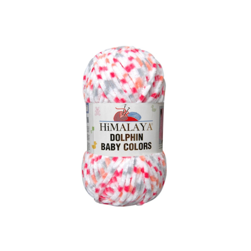 Włóczka Himalaya Dolphin Baby Colors 80420 - produkt wyplatamy.pl 1