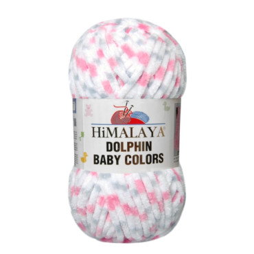 Włóczka Himalaya Dolphin Baby Colors 80418