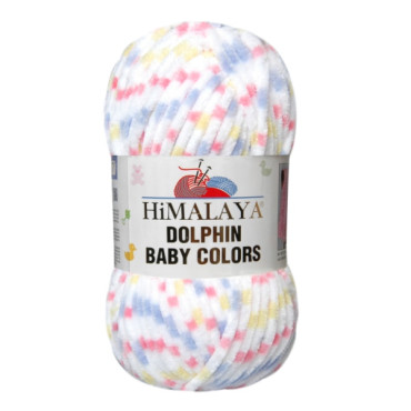 Włóczka Himalaya Dolphin Baby Colors 80417