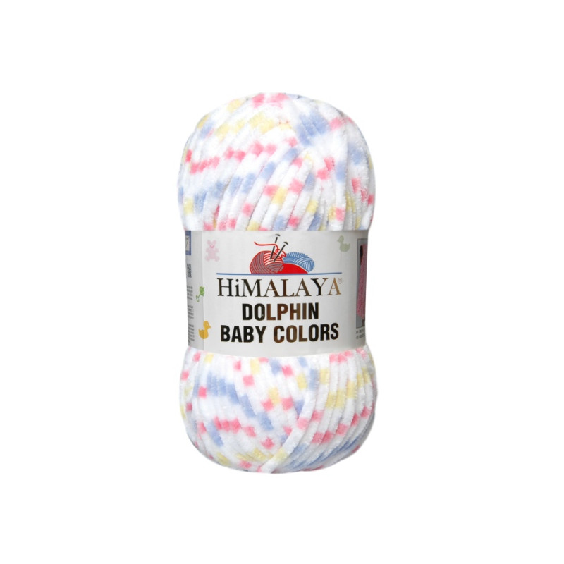 Włóczka Himalaya Dolphin Baby Colors 80417 - produkt wyplatamy.pl 1