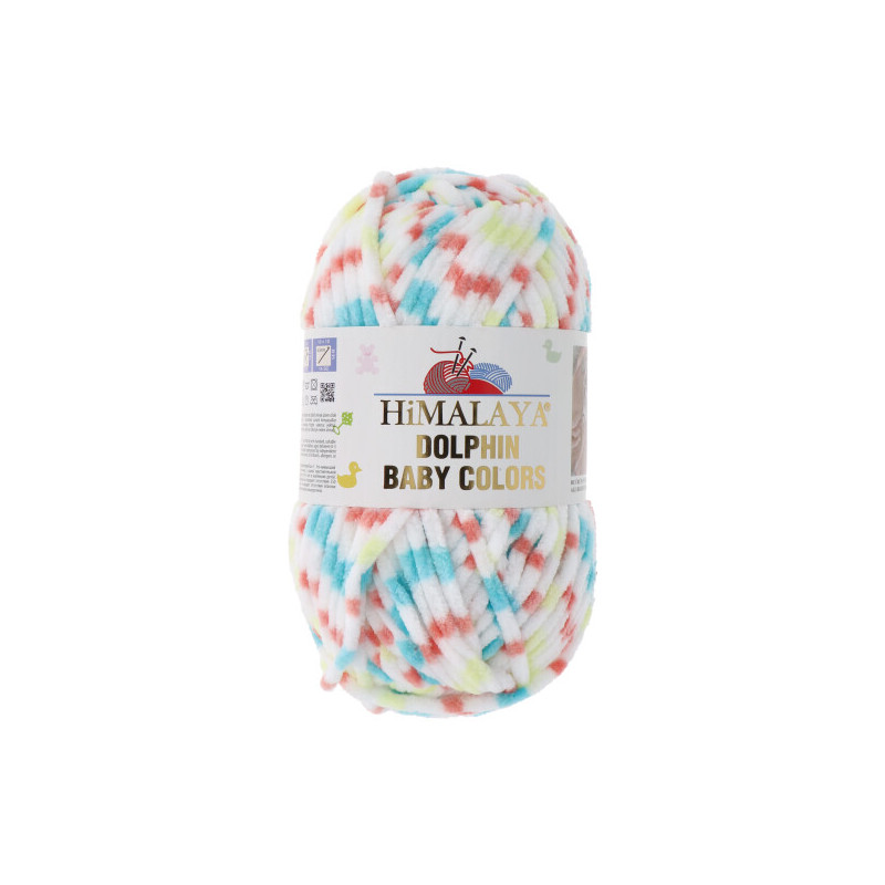 Włóczka Himalaya Dolphin Baby Colors 80415 - produkt wyplatamy.pl 1