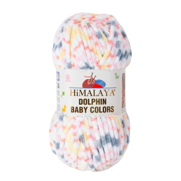 Włóczka Himalaya Dolphin Baby Colors 80412