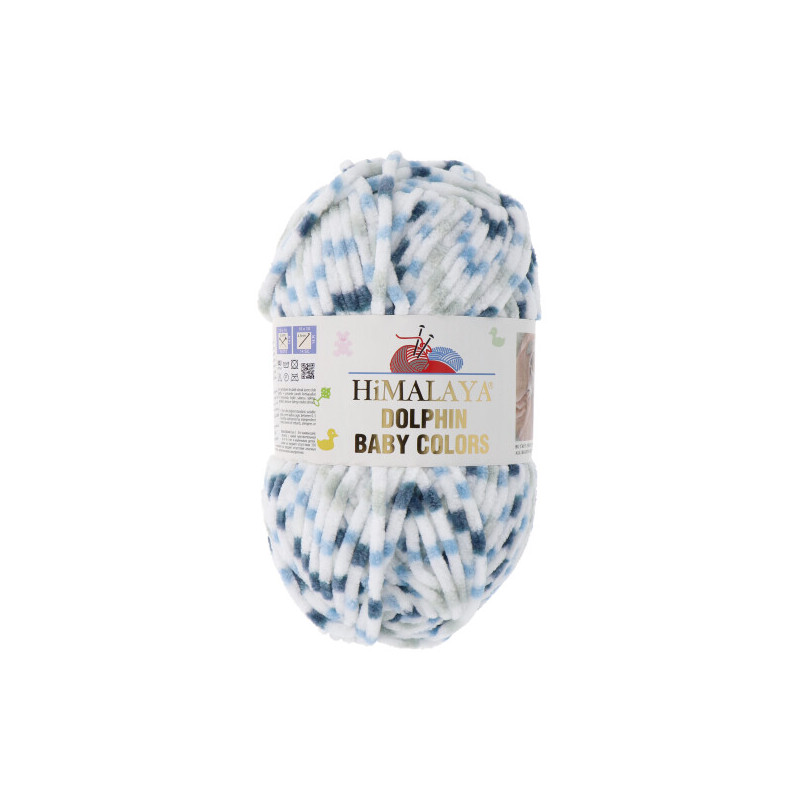 Włóczka Himalaya Dolphin Baby Colors 80411 - produkt wyplatamy.pl 1
