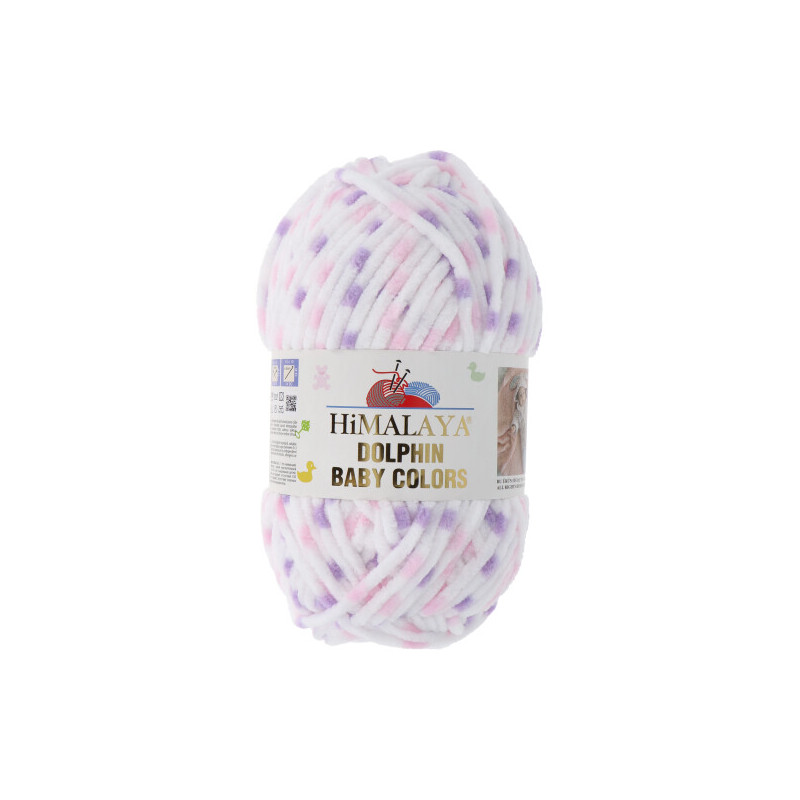 Włóczka Himalaya Dolphin Baby Colors 80410 - produkt wyplatamy.pl 1