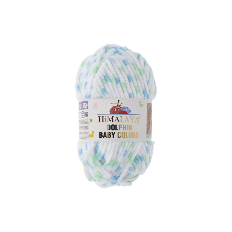 Włóczka Himalaya Dolphin Baby Colors 80409 - produkt wyplatamy.pl 1