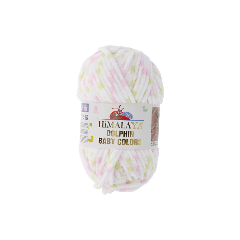 Włóczka Himalaya Dolphin Baby Colors 80408 - produkt wyplatamy.pl 1