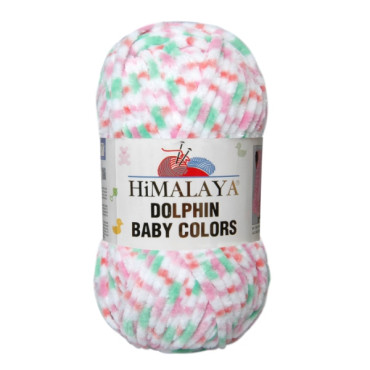 Włóczka Himalaya Dolphin Baby Colors 80404