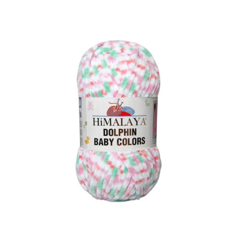 Włóczka Himalaya Dolphin Baby Colors 80404 - produkt wyplatamy.pl 1