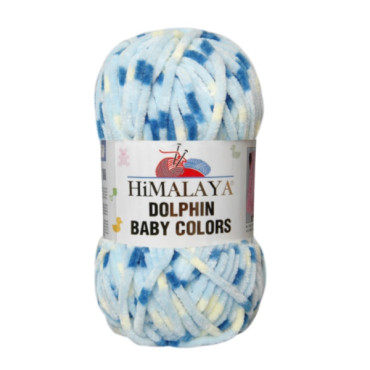 Włóczka Himalaya Dolphin Baby Colors 80403
