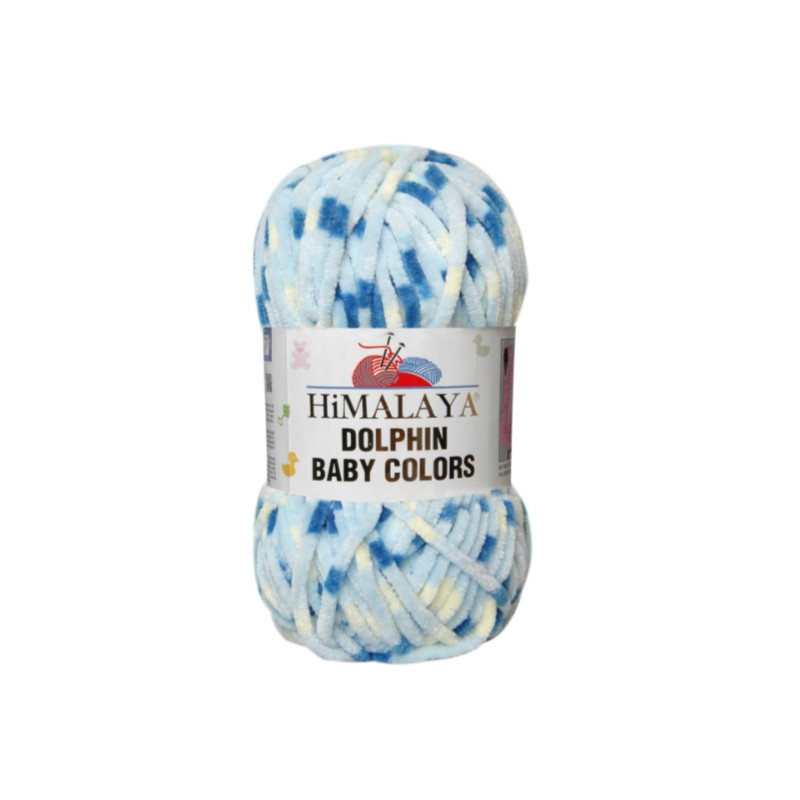 Włóczka Himalaya Dolphin Baby Colors 80403 - produkt wyplatamy.pl 1