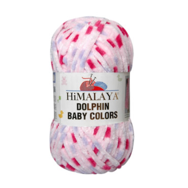 Włóczka Himalaya Dolphin Baby Colors 80402
